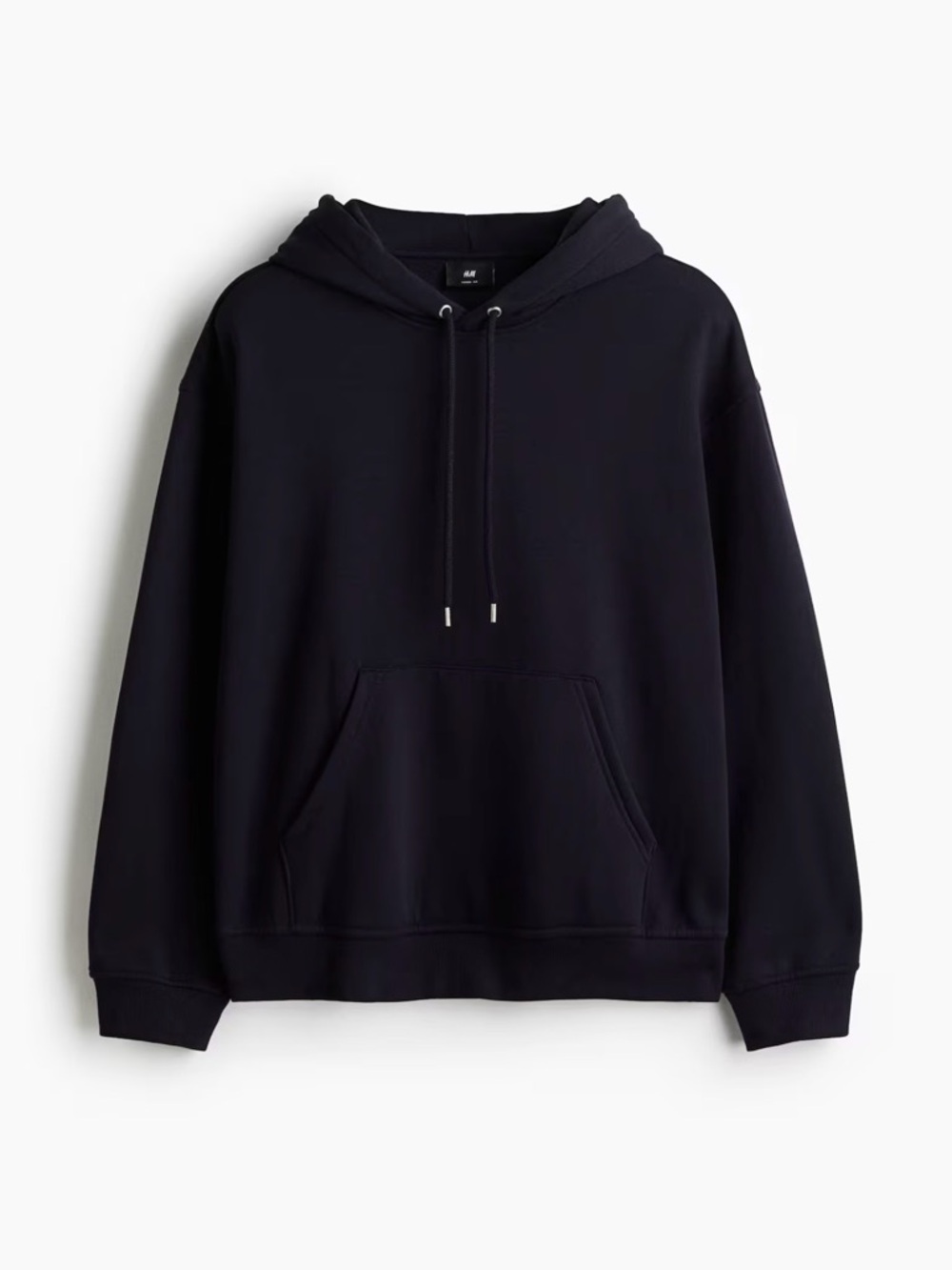 NWT H&M Navy Blue Hoodie Sweatshirt with Kangaroo Pocket